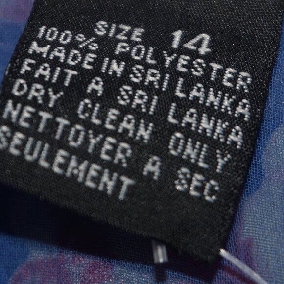 Vintage 80s Floral Midi Dress - Picture 7 of 12